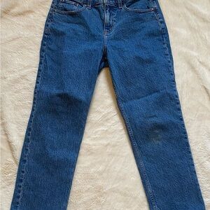 Abercrombie & Fitch Blue Straight Leg Jeans